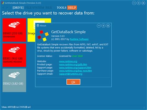 Runtime GetDataBack Pro 5.73